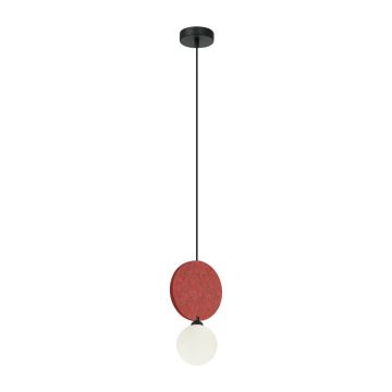 Italux Andrea PND-59779-1M-RED Függőlámpa 1x25W/G9 IP20