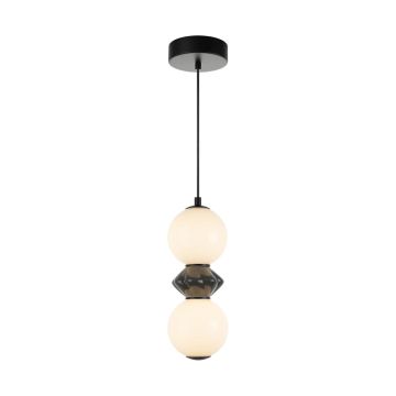 Italux Balos PND-94921-2A-BK Függőlámpa 1x10W/LED 3000K 1250lm IP20