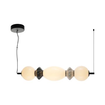 Italux Balos PND-94921-3A-BK Függőlámpa 1x14W/LED 3000K 1600lm IP20