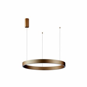 Italux Brasco PND-56215-060RPP-GD-3KS4K-TRDIMM Függőlámpa 1x40W/LED 3000K|4000K 3100lm IP20