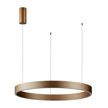 Italux Brasco PND-56215-080RPP-GD-3KS4K-TRDIMM Függőlámpa 1x60W/LED 3000K|4000K 4500lm IP20
