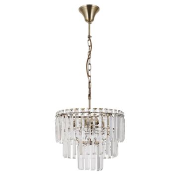 Italux BUENA PND-22320-4-ABR Függőlámpa 4x40W/E14 IP20