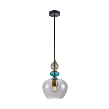 Italux Busco PND-30263-1A-BRO-SG Függőlámpa 1x40W/E27 IP20
