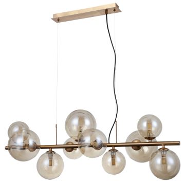 Italux CANELLO PND-406007-10-HBR Függőlámpa 10x5W/G9 IP20