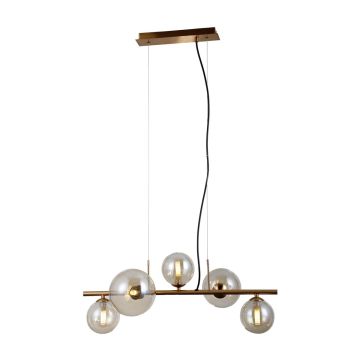 Italux Canello PND-406007-5-HBR Függőlámpa 5x5W/G9 IP20