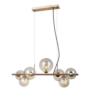 Italux CANELLO PND-406007-7-HBR Függőlámpa 7x5W/G9 IP20