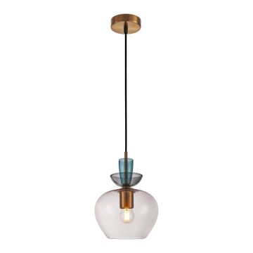 Italux Fanda PND-31882-1-GD-PK Függőlámpa 1x40W/E27 IP20
