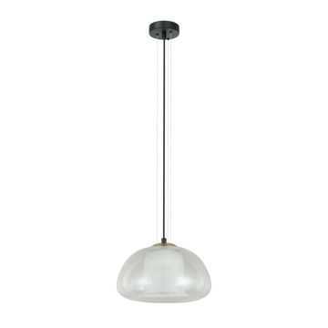Italux Feder PND-61001A-BK Függőlámpa 1x40W/E27 IP20