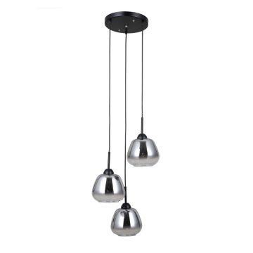 Italux Felis PND-40824-3-BK Függőlámpa 3x40W/E27 IP20