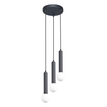 Italux Filano PND-33574-3-BK Függőlámpa 3x5W/G9 IP20