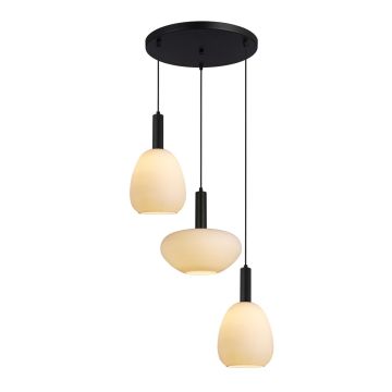 Italux Gater PND-23541-3-BK-OP Függőlámpa 3x40W/E27 IP20