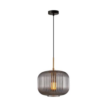 Italux Gavino PND-26476-1-BRO-SG Függőlámpa 1x40W/E27 IP20