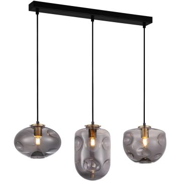 Italux HATELLA PND-112038-3-BRO+SG Függőlámpa 3x40W/E27 IP20