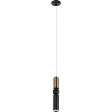 Italux ISIDORA PND-14290-1-BRO-BK Függőlámpa 1x25W/GU10 IP20