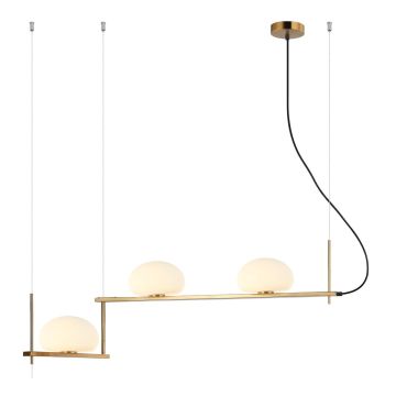Italux KERNIO PND-357783-BRO+W Függőlámpa 3x25W/G9 IP20