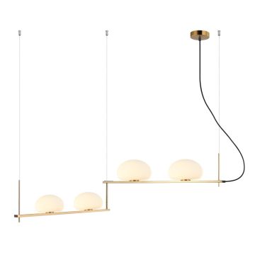 Italux KERNIO PND-357784-BRO+W Függőlámpa 4x25W/G9 IP20