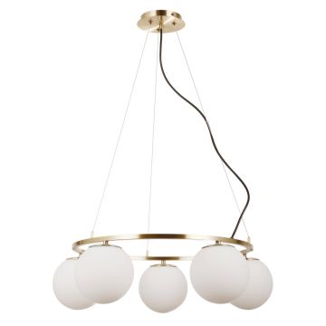 Italux LAROSA PND-33453-5-ABR Függőlámpa 5x5W/E27 IP20