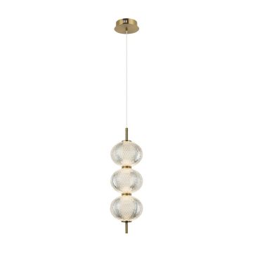 Italux Lazie PND-29038-3-GD Függőlámpa 3x13W/LED 3000K 1300lm IP20