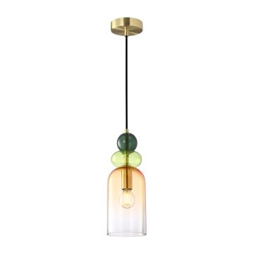 Italux Manso PND-37462C-MC-GD Függőlámpa 1x40W/E14 IP20
