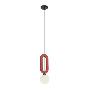Italux Masso PND-59839-1-RED Függőlámpa 1x25W/G9 IP20