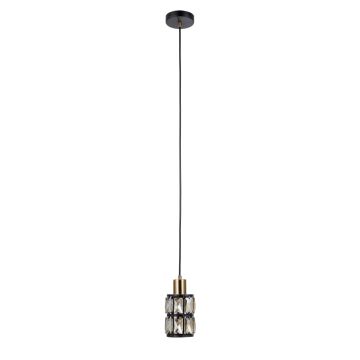 Italux Menfi PND-44236-1-BK-GD Függőlámpa 1x40W/E27 IP20