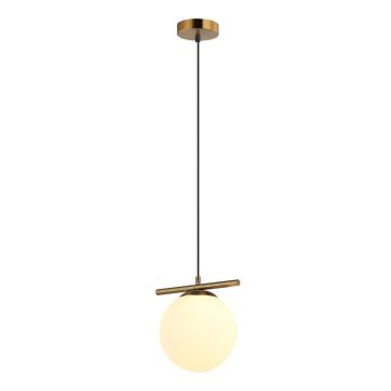 Italux MERSETA PND-463321L-BRO+W Függőlámpa 1x40W/E14 IP20