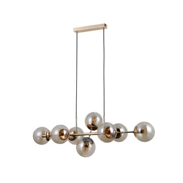 Italux Molite PND-1098-8-GD Függőlámpa 8x5W/E14 IP20