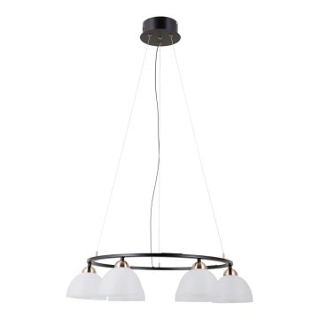 Italux Montiela PND-34374-6-BK Függőlámpa 6x30W/LED 3000K 1544lm IP20