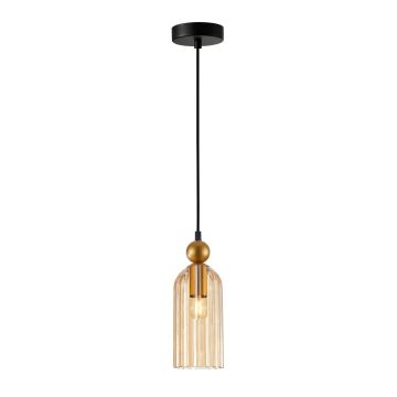 Italux Narisa PND-74839-1-GD-AMB Függőlámpa 1x40W/E27 IP20