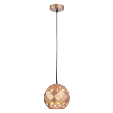 Italux PAULELA PND-34221-1S-GD Függőlámpa 1x40W/E27 IP20