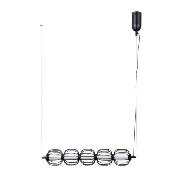 Italux Pedro PND-34405-5-BK Függőlámpa 5x20W/LED 3000K 793lm IP20