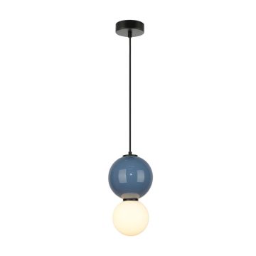 Italux Pieve PND-95221-1S-BLU Függőlámpa 1x5W/LED 3000K 468lm IP20