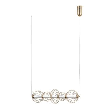 Italux Rabel PND-344221-5-HBR Függőlámpa 5x18W/LED 3000K 1116lm IP20