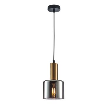 Italux SANTIA PND-65342-1-BRO+SG Függőlámpa 1x40W/E27 IP20