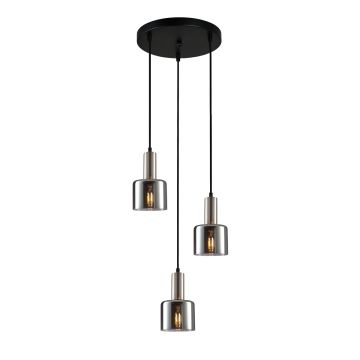 Italux SANTIA PND-65342-3A-SC+SG Függőlámpa 3x40W/E27 IP20