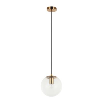 Italux Sarpo PND-58867-1S-BK-BRO Függőlámpa 1x40W/E27 IP20