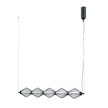 Italux Sevil PND-34403-5-BK Függőlámpa 5x25W/LED 3000K 1288lm IP20