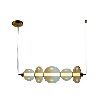 Italux Sonte PND-24352-40W-AB-AMB Függőlámpa 1x40W/LED 3000K 5094lm IP20