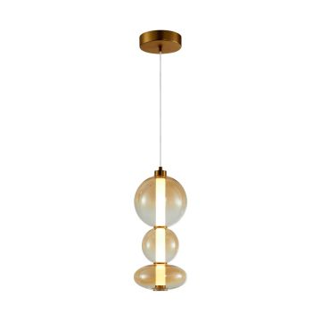 Italux Sonte PND-24352V-24W-AB-AMB Függőlámpa 1x24W/LED 3000K 2686lm IP20