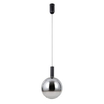 Italux Strela PND-34378-1L-BK Függőlámpa 1x5W/LED 3000K 455lm IP20
