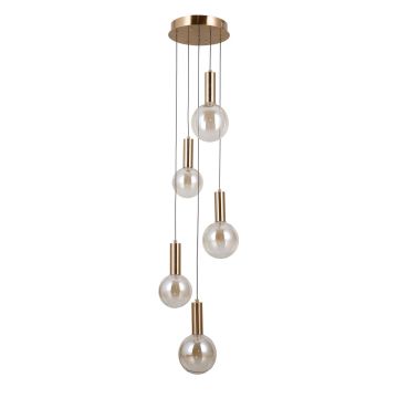 Italux Strela PND-34378-5S-HBR Függőlámpa 5x25W/LED 3000K 1450lm IP20
