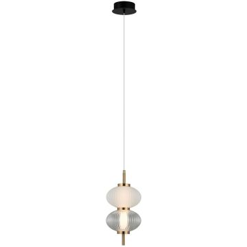 Italux Testa PND-84938-2-BK Függőlámpa 1x8W/LED 3000K 500lm IP20