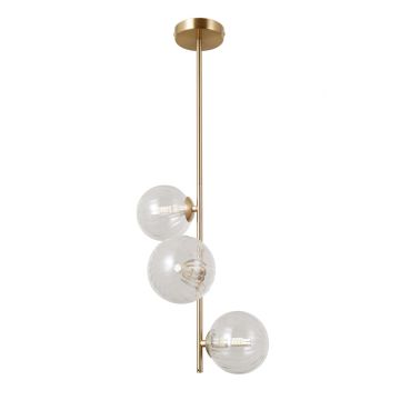 Italux Toledo PND-40717-3-HBR Plafonlámpa 3x5W/G9 IP20