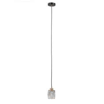 Italux Torno PND-40813-1-BK-HBR Függőlámpa 1x40W/E14 IP20