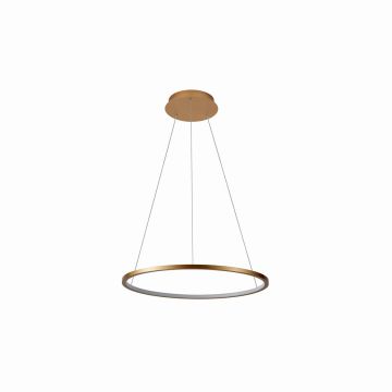 Italux Vinola PND-56135B-040RPC-GD-3KS4K Függőlámpa 1x24W/LED 3000K|4000K 1920lm IP20