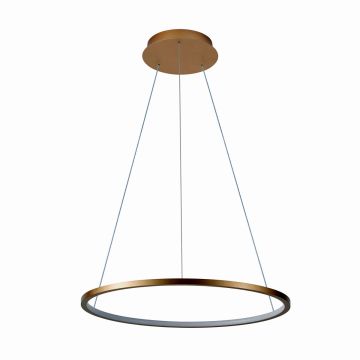 Italux Vinola PND-56135B-060RPC-GD-3KS4K-TRDIMM Függőlámpa 1x38W/LED 3000K|4000K 3040lm IP20