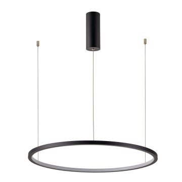 Italux Vinola PND-56135B-100RPP-BK-3KS4K-TRDIMM Függőlámpa 1x58W/LED 3000K|4000K 4640lm IP20