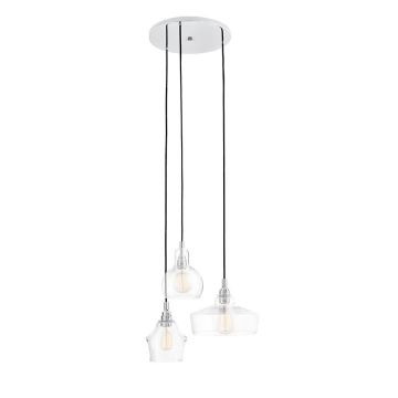 Kaspa LONGIS 10525309 Függőlámpa 3x25W/E27 IP20