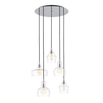 Kaspa LONGIS 5 10526509 Függőlámpa 5x25W/E27 IP20