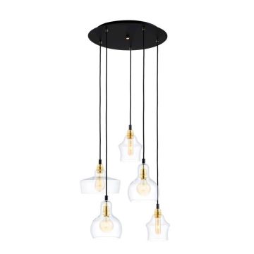 Kaspa LONGIS 5 10878505 Függőlámpa 5x25W/E27 IP20